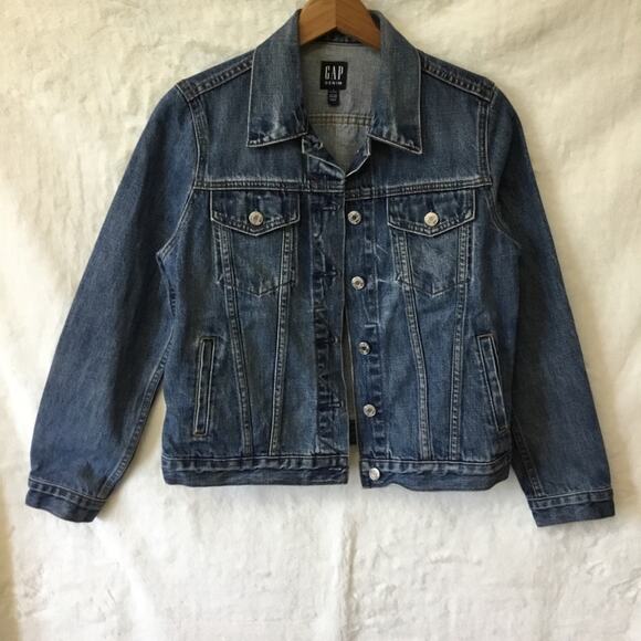 Gap Denim Crop Jacket - Picture 2 of 14